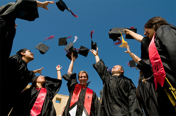 Commencement is right around the corner for these graduating seniors.