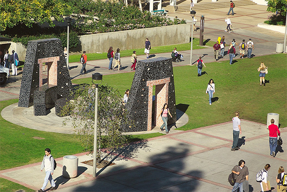 The 100 Years, 100 Stones monument.