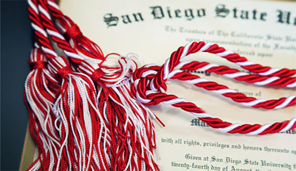 The recipients will be recognized at SDSU Commencement ceremonies.