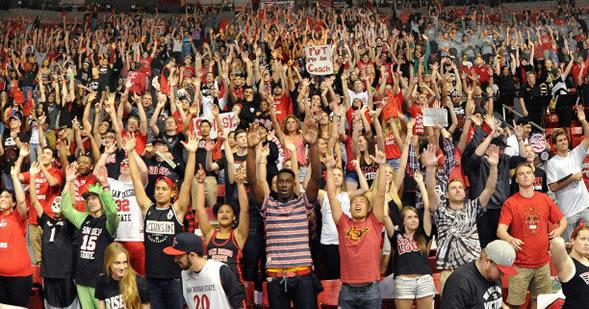 SDSU drew 244,190 fans to Viejas Arena last season.