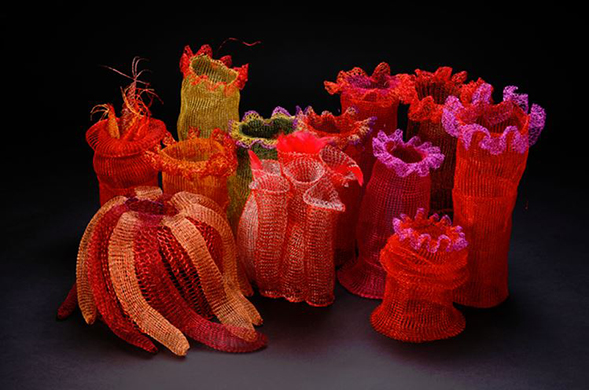 Corals by Arline Fisch (Photos: Will Gullette, courtesy of Arline Fisch)