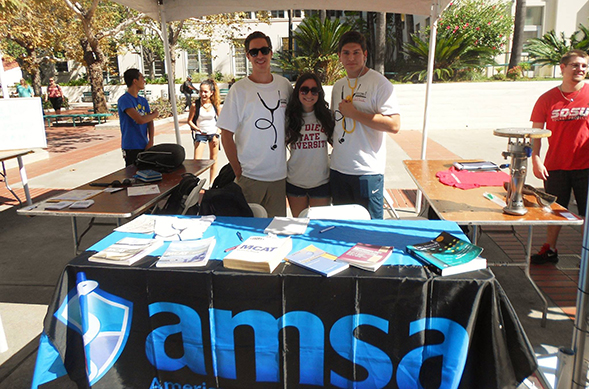The American Medical Student Association is open to all majors interested in pursuing medicine in the future.