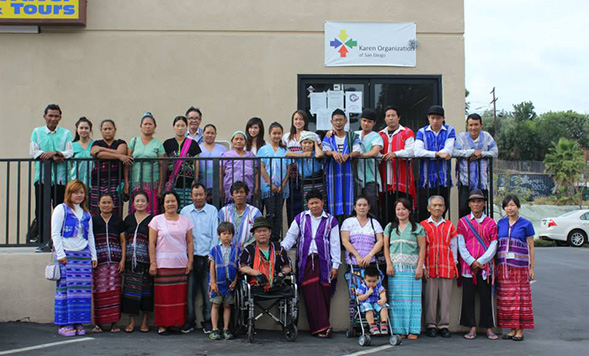 The Karen Organization of San Diego meets the needs of Karen refugees who live in San Diego. (Credit: KOSD)