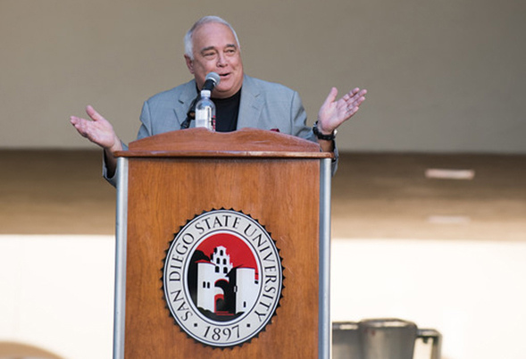 A $25 million gift from Ron and Alexis Fowler put SDSU over the top in its first comprehensive fundraising campaign. (Photo: Lauren Radack)