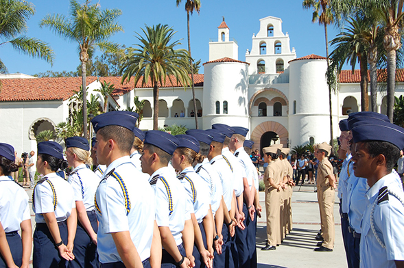 SDSU provides space and programming for more than 3,200 military-affiliated Aztecs, including veterans, active duty and reservists. (Credit: SDSU)