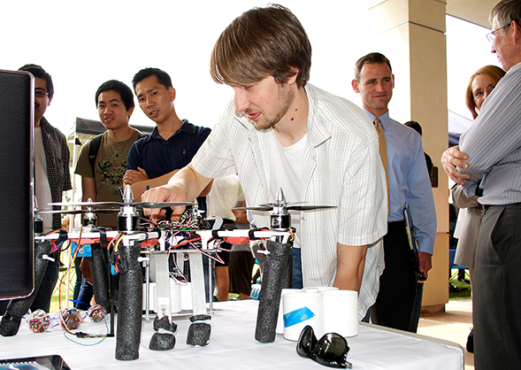 SDSUs Lavin Entrepreneurship Center and the Zahn Innovation Platform Launchpad were launched with significant gifts to The Campaign for SDSU.