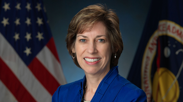 Veteran NASA astronaut Ellen Ochoa earned a bachelor's degree in physics from SDSU. (Credit: NASA)
