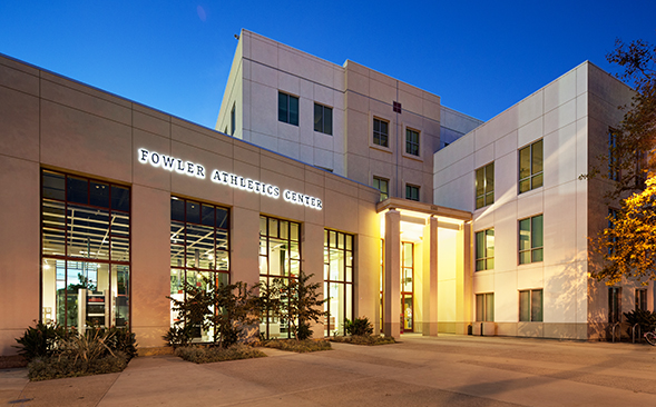 The Fowler Athletics Center will host Women and Sports in Society: Passion Power and Politics on March 20. (Photo: Jim Brady)