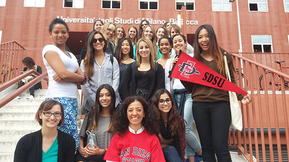 SDSUs College of Extended Studies offers more than 50 faculty-led study abroad programs. (Credit: SDSU's College of Extended Studies)