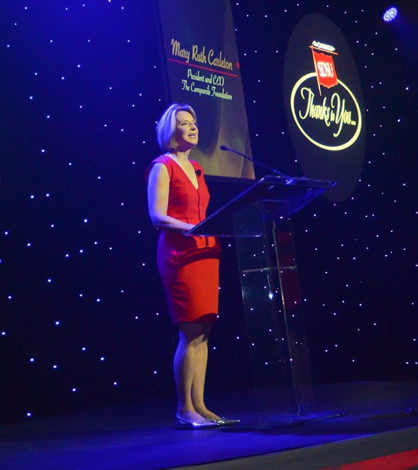 Mary Ruth Carleton currently serves as SDSU's vice president for University Relations and Development and the president and CEO of the Campanile Foundation. (Photo: diFranco Photography)