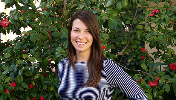 Megan Morris was selected as a recipient of the Presidents Award at this year's Student Research Symposium.