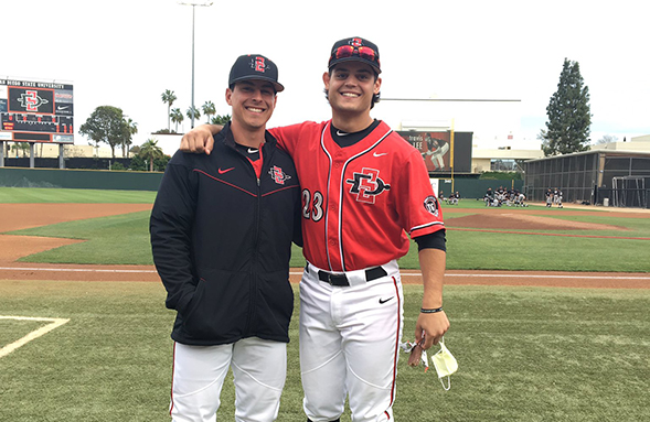 Aztecs Raise Funds for Student-Athlete Battling Cancer