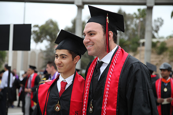 The most popular degrees among this year's graduates represent a wide variety of academic disciplines on campus.