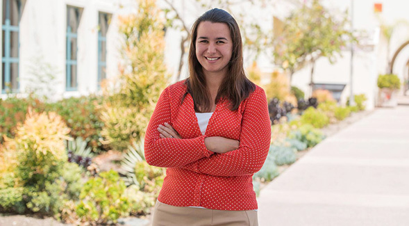 Sara Vogel (Photo: Joe Kendall/The Daily Aztec)