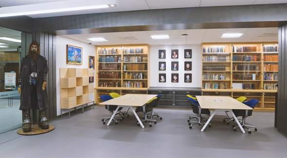 The Edward E. Marsh Golden Age of Science Fiction Room (Credit: SDSU Library)