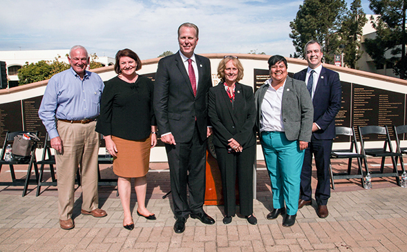 Esteemed Guests at SDSU's Economic Impact Report Press Conference on Nov. 16
