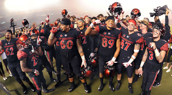 SDSU has won five consecutive games against San Jose State.