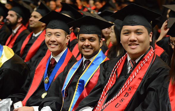 The most popular degrees among this year's graduates represent a wide variety of academic disciplines on campus.