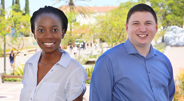 Sela Zalwango and Mike Verrier