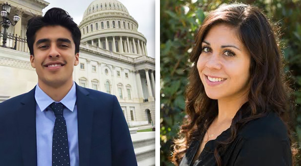 Mustafa Alemi and Kellie Ferguson