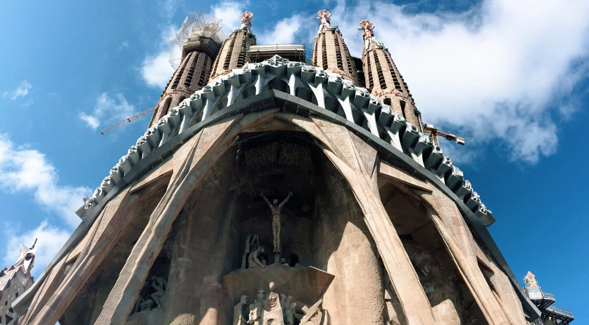 A photo of La Sagrada Familia taken by SDSU student Crystal Monsale