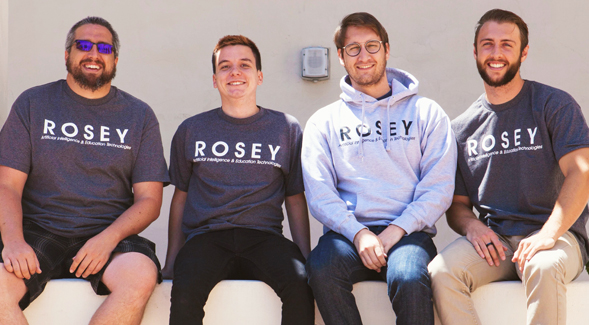 From left to right: Scott Lindeneau, Michael Green, Logan Lasiter, Andre Hale