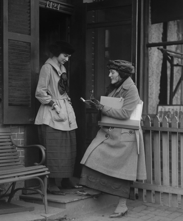 Much of the census data today is collected as it had been throughout history - through face-to-face contact.