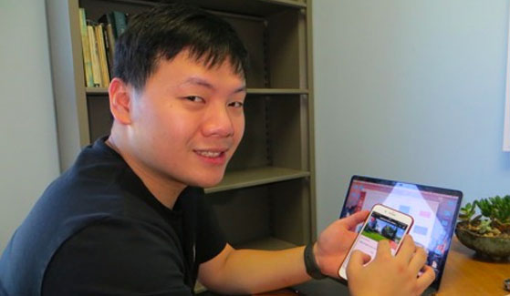 Jun Jiang shares his The Sauce for Abroad/Easy-A app.
