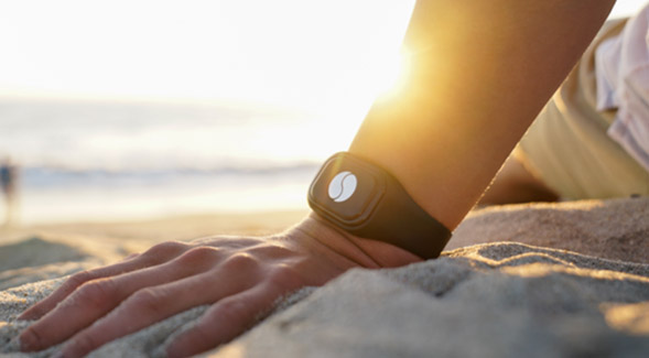 Fowler College of Business student, Chad Vardas, designs product to measure breathing, heart rate and blood pressure.