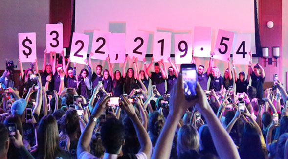 Fundraising total revealed at Dance Marathon