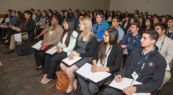 The theme for the 2019 SDSU Leadership Summit is Lead with Heart.