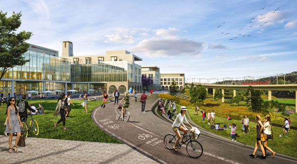 Rendering of SDSU Mission Valley