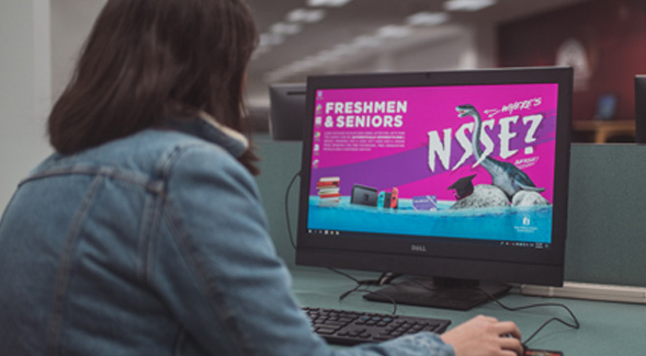 The NSSE survey measures student engagement.