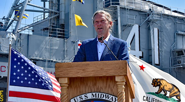 SDSU professor and history department chair, Andrew Wiese.