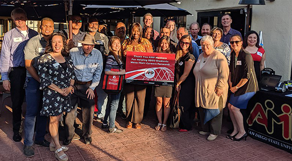 SDSU's Aztec Mentor Program growth rate has exceeded administrators most optimistic projections.