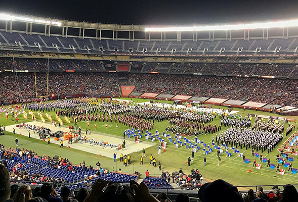 High School Band Night 2017