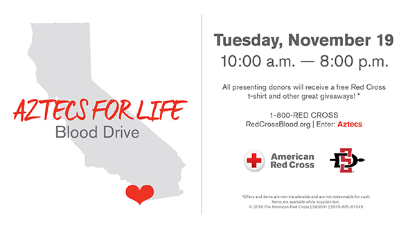 Aztecs for Life Blood Drive