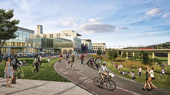 Rendering of SDSU Mission Valley