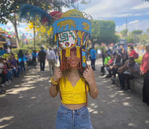 Karina Jimenez is studying abroad for the spring semester at Universidad de las Americas in Puebla, Mexico.