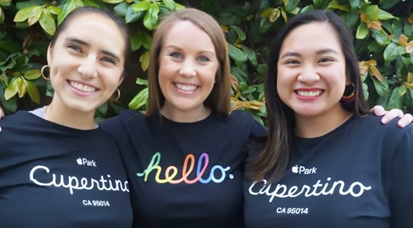 From left to right: Viviana Wilkins, Meaghan Carfrey, Nikki Gonzalez