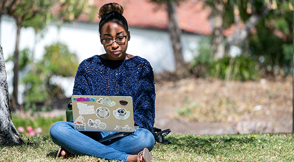 Student assistants are engaged in the valuable experience of working on campus regardless of the modality.
