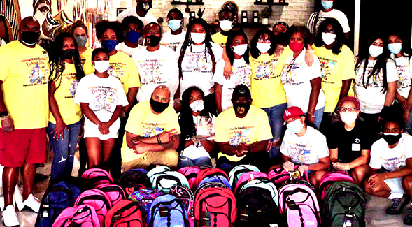 Cierra Bush was inspired to help foster youth during a Henrietta Goodwin Scholars seminar course last semester.