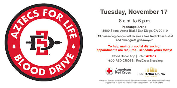 Aztecs For Life Blood Drive
