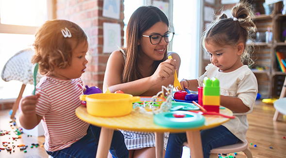 The center will also facilitate research and contribute to the preparation of the early childhood workforce.