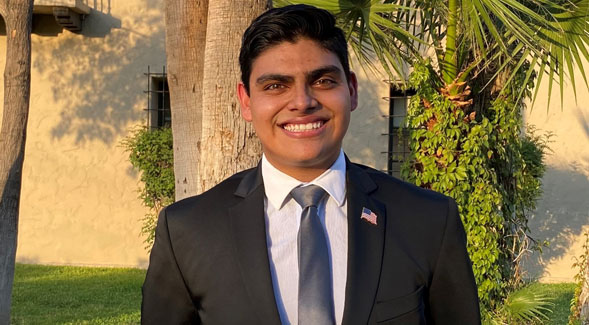 Carlos Fitch is majoring in history and Spanish at San Diego State University Imperial Valley.
