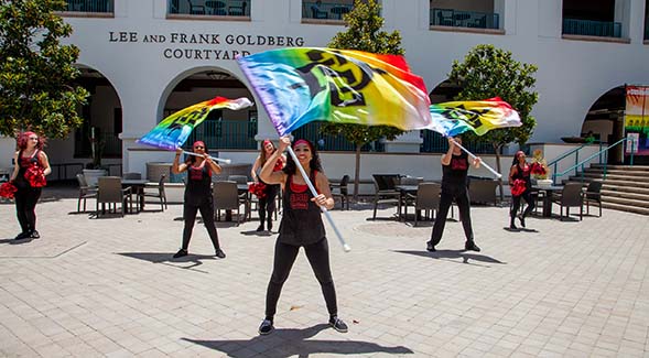 Pride Flag Raising Ceremony at SDSU, 2017