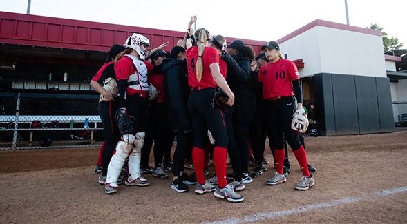 SDSU softball team.