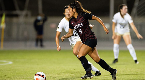 SDSU women's soccer.