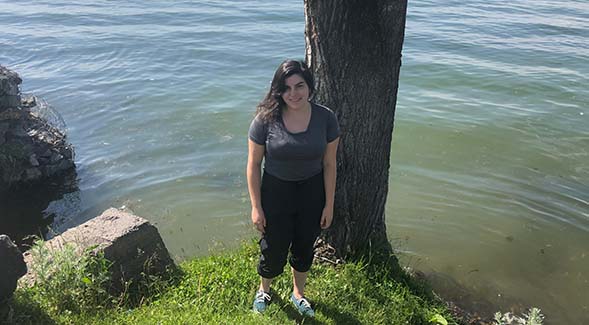 Karina Arzuyan visited Lake Sevan, Armenia, in summer 2019.