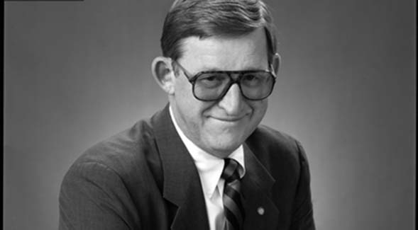 Dr. F. Douglas Scutchfield, founding director of the SDSU Graduate School of Public Health (1984 photo)